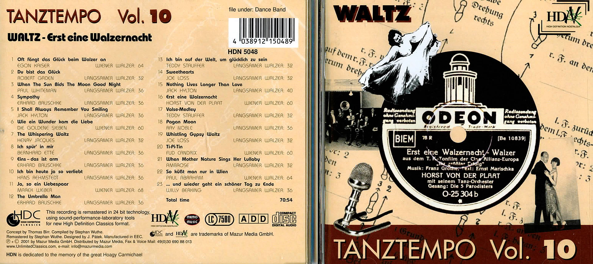 Waltz - Tanztempo Vol. 10